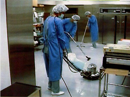 床清掃ワックス