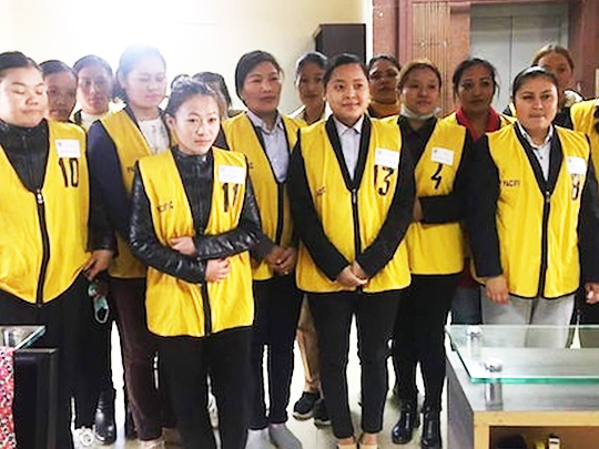 実習生の入国・講習